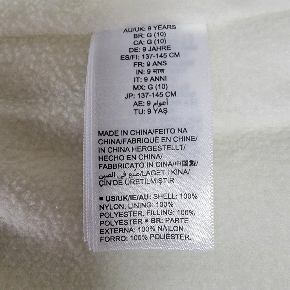 Amazon Essentials Girls Heavyweight Puffer Vest Silver Metallic Size L (10) - Picture 3 of 6